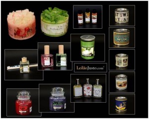 Leilão Online de Velas de Cheiro