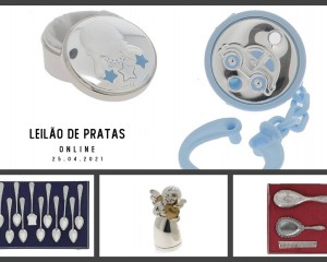 Leilão Online de Pratas Abril 2021