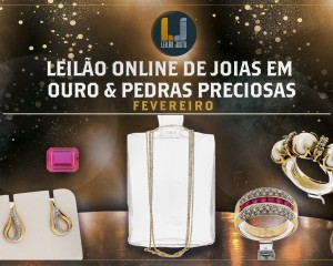 Leilão Online de JOIAS EM OURO & PEDRAS PRECIOSAS - Fevereiro 2022