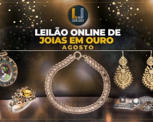 Leilão Online de Jóias em OURO - Agosto 2022
