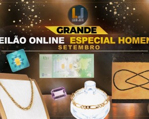 Grande Leilão Online Especial HOMENS - Setembro 2022
