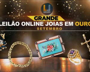 GRANDE Leilão Online de Joias em OURO de Setembro de 2022