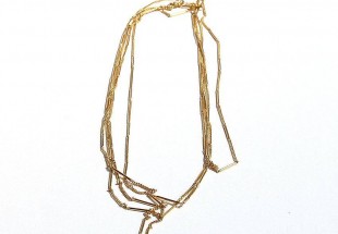 Trancelim em PRATA banhado a OURO