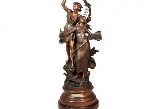 Estatueta Francesa antiga