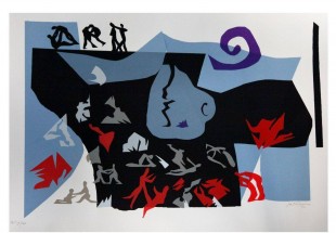 Original Serigrafia de 'Sá Nogueira'