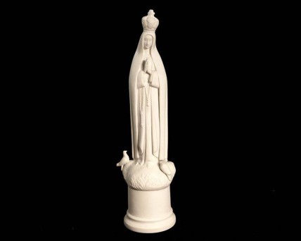 Imagem de Nossa Senhora de Fátima em BISCUIT VISTA ALEGRE