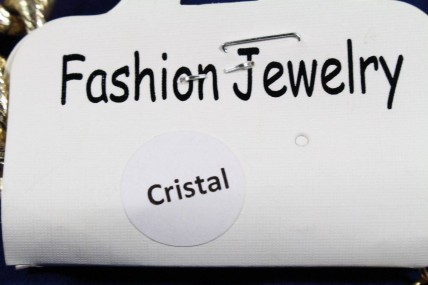 Colar Modernista CRISTAL - Maxi Colar