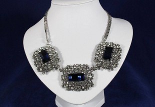 Colar Modernista CRISTAL - Maxi Colar