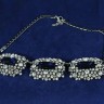 Colar Modernista CRISTAL - Maxi Colar