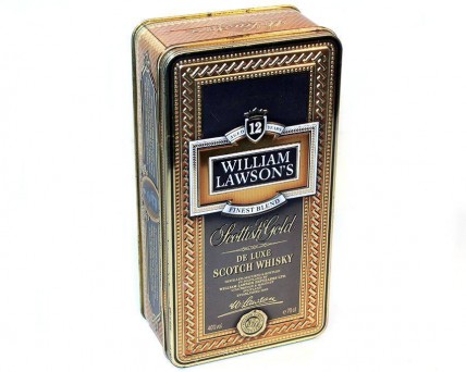 Garrafa de whisky WILLIAM LAWSON'S 12 anos