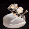 Anel Antigo em Ouro e Prata com Pedras finas
