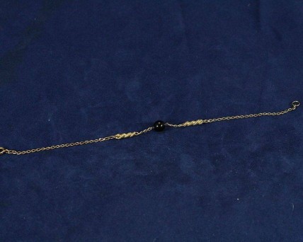 Pulseira em Prata banhada a Ouro