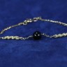 Pulseira em Prata banhada a Ouro