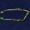 Pulseira em Prata banhada a Ouro