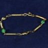 Pulseira em Prata banhada a Ouro