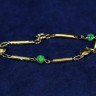 Pulseira em Prata banhada a Ouro