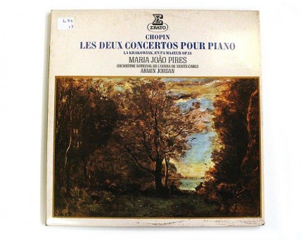 Long Play Duplo Vinil  Maria João Pires - Chopin