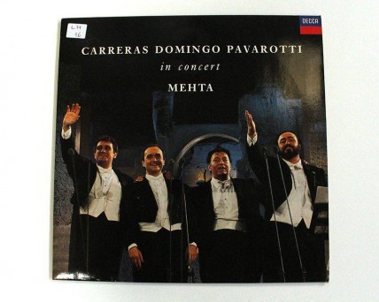 Long Play Vinil de Carreras Doming Pavarotti