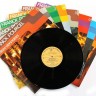 Caixa 8 Vinis Long Plays Música Francesa