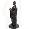 Monge Franciscano antigo em BRONZE