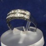 Requintado Anel em OURO, Cravejado a DIAMANTES