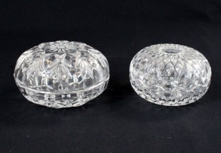 Conjunto Dois Guarda Jóias em Cristal