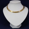 Elegante e Modernista Colar em Ouro
