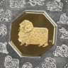 Moeda comemorativa de 15 dolares Elizabete II, em OURO e Prata