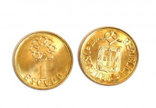 1 ESCUDO-LATÃO-NIQUEL
