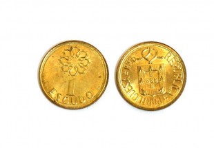 1 ESCUDO LATÃO-NIQUEL
