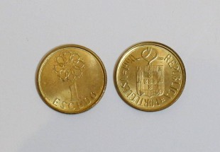 1 ESCUDO LATÃO-NIQUEL