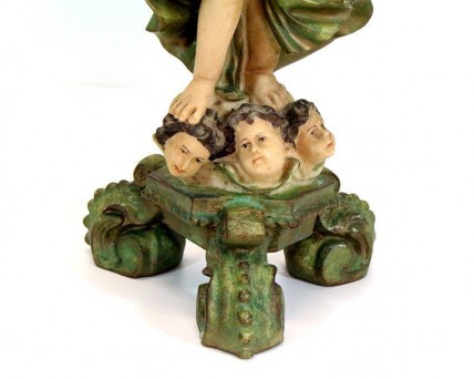 Estatueta do menino Jesus em Marfinite