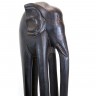 Estátua de Elefante em Pau Preto