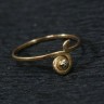 Anel em Ouro com Diamante (19.2 Quilates)