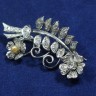Pregueiro em Ouro Branco (18 Quilates) e Diamantes