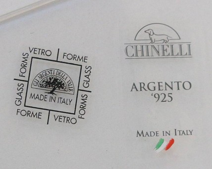 Bomboneira em Vidro da Renomada Marca Chinelli