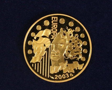 Moeda em OURO Proof