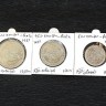 3 Moedas em PRATA 250$, 500$ e 1000$ Escudos de 1983