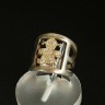 Anel em Prata 925 e Ouro 375