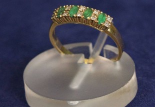 Anel em Ouro e Diamantes
