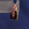 Brincos Antigos em Ouro Diamantes e Rúbis