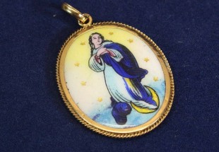 Medalha em Ouro Nª Senhora da Conceição