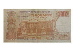 Nota de Cinquante Francs do Royaume de Belgique