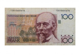 Nota de Cent Francs do Banque Nationale de Belgique
