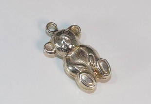 Pingente em Prata Urso