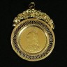 Medalha em Ouro com Libra