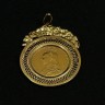 Medalha em Ouro com Libra