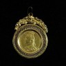 Medalha em Ouro com Libra