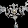 Colar de Princesa em Ouro (19,2 Quilates)  Diamantes e Pérolas