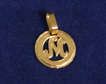 Pingente em Ouro 19, 2 Quilates